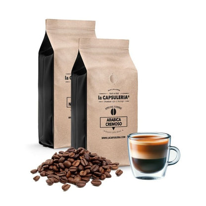 1kg Caffè In Grani - Miscela Arabica Cremoso - 100% Arabica