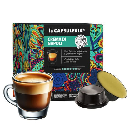 Caffè Crema Di Napoli - Capsule Compatibili Con Lavazza A Modo Mio®