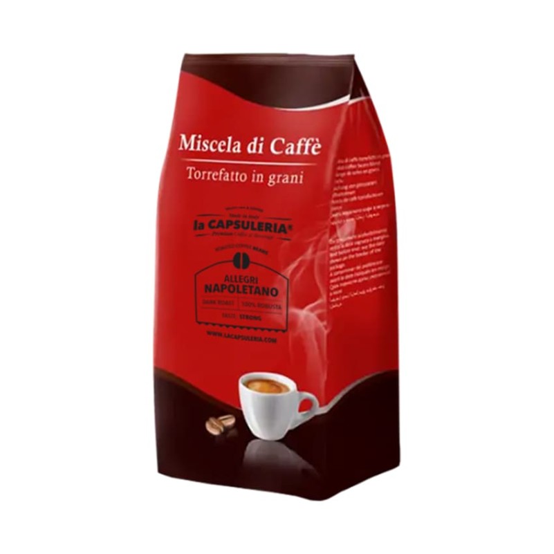 1kg Caffè In Grani - Miscela Allegri Napoletano - Gusto Da Bar