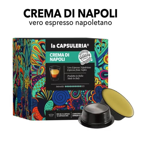 Caffè Crema Di Napoli - Capsule Compatibili Con Lavazza A Modo Mio®