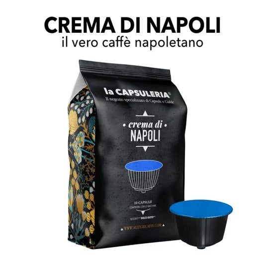 Caffè Crema di Napoli - Capsule compatibili con Nescafè Dolce Gusto® 80pZ