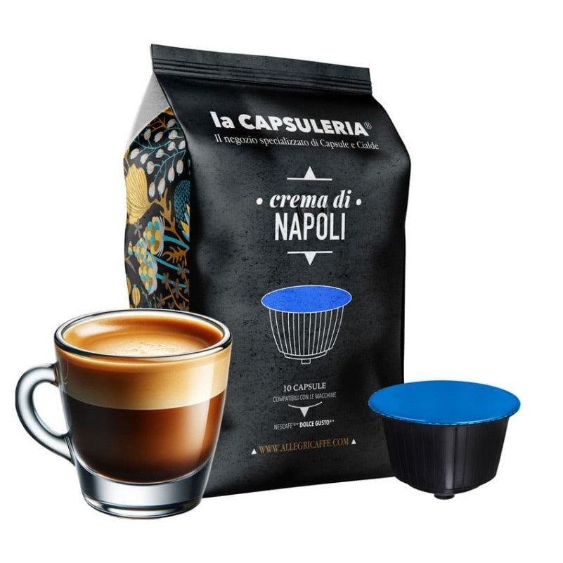 Caffè Crema di Napoli - Cápsulas compatibles con Nescafè Dolce Gusto® 80pZ