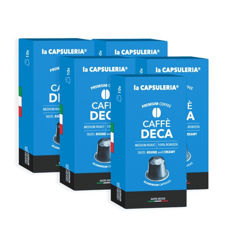 Caffè Deca - Capsule in Alluminio compatibili con Nespresso®*