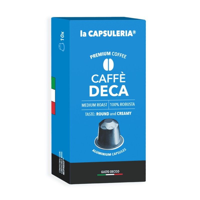 Caffè Deca - Capsule in Alluminio compatibili con Nespresso®*