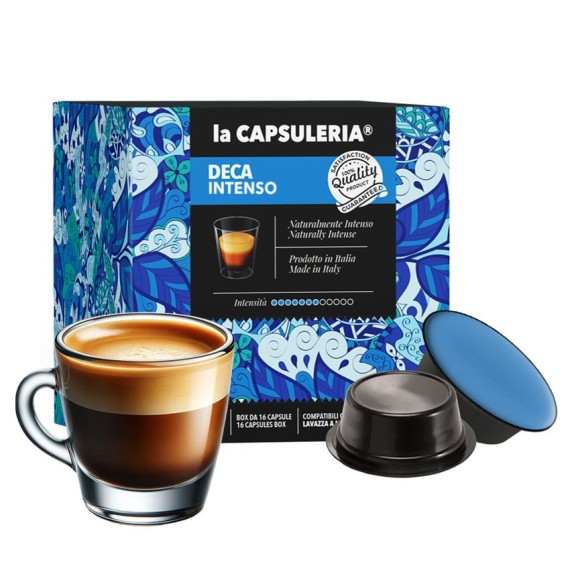 Caffè Deca Intenso - Capsules compatible with Lavazza A Modo Mio