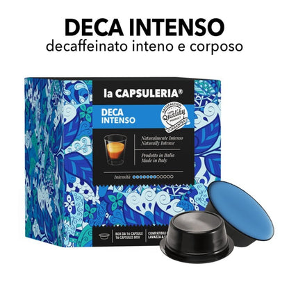 Caffè Deca Intenso - Capsules compatible with Lavazza A Modo Mio