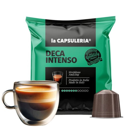 Caffè Deca Intenso - Capsule Compatibili Con Nespresso®* 100 Pz.