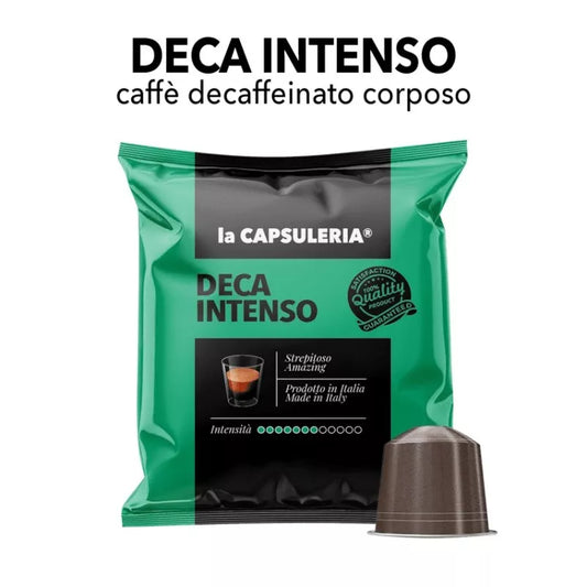 Caffè Deca Intenso - Capsule Compatibili Con Nespresso®* 100 Pz.