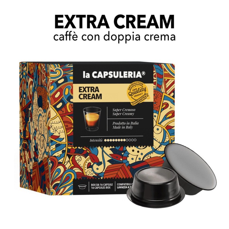 Caffè Extra Cream – Kapseln kompatibel mit Lavazza A Modo Mio