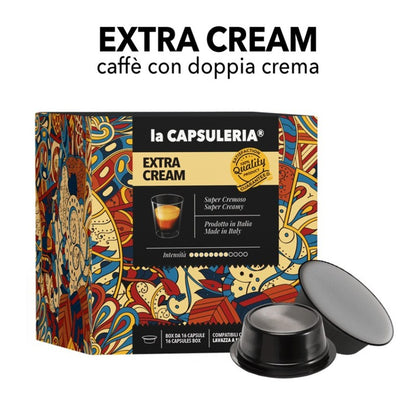 Caffè Extra Cream – Kapseln kompatibel mit Lavazza A Modo Mio