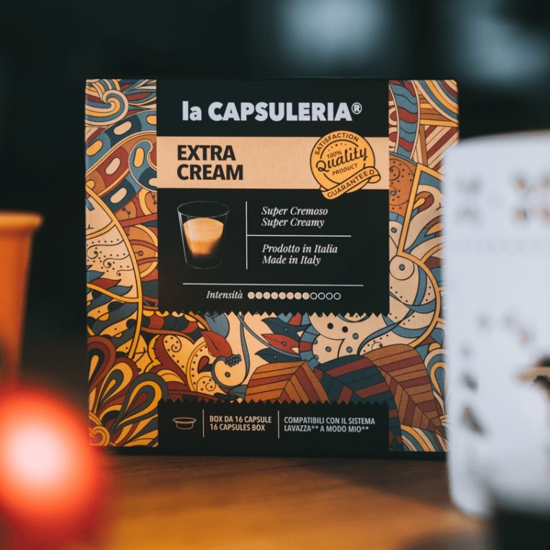 Caffè Extra Cream – Kapseln kompatibel mit Lavazza A Modo Mio