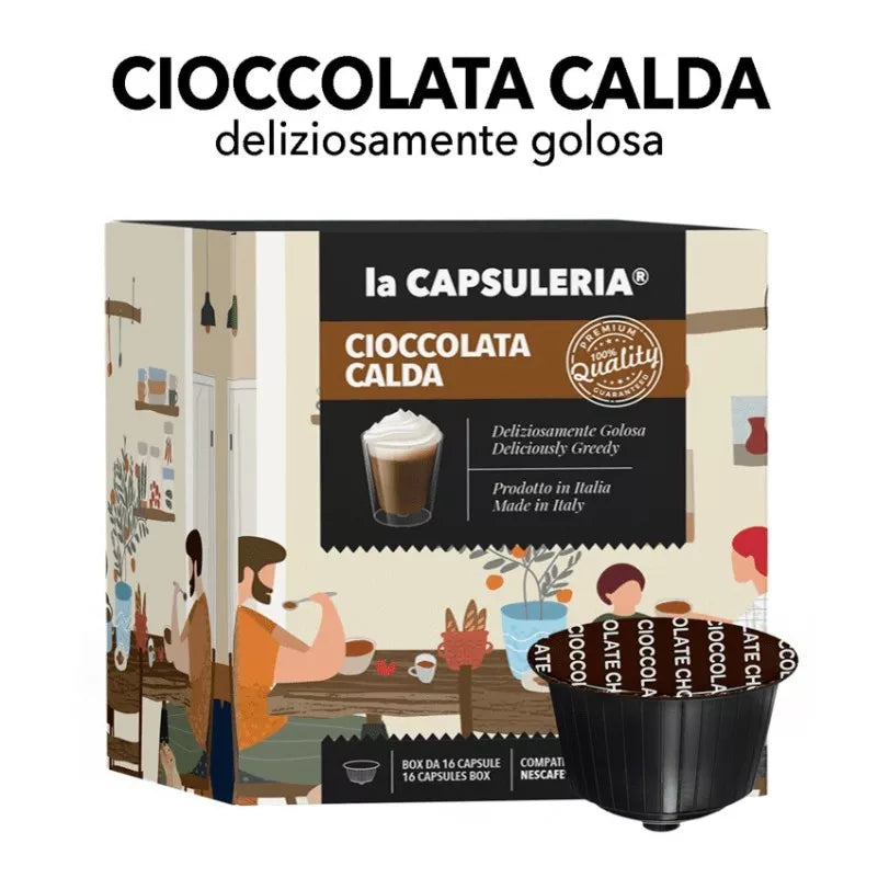 Cioccolata Calda - Capsule compatibili con Nescafè Dolce Gusto®