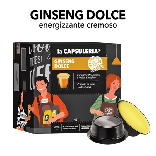 Ginseng Dolce - Capsule compatibili con Lavazza A Modo Mio®