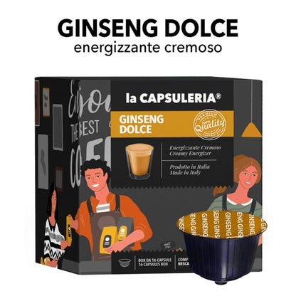 Ginseng Dolce - Capsule compatibili con Nescafè Dolce Gusto®