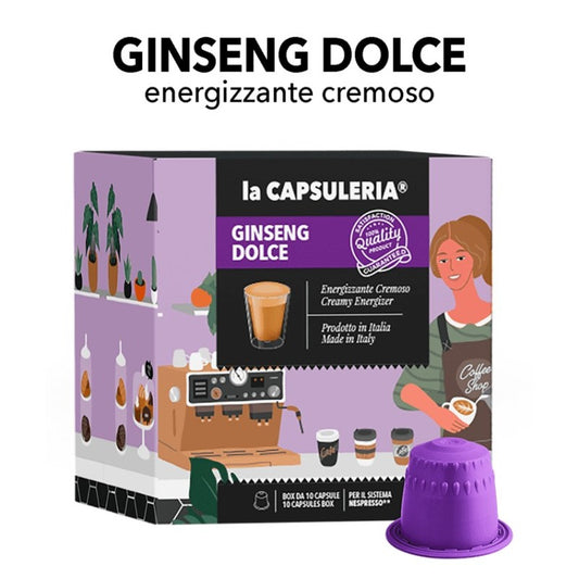 Ginseng Dulce - Cápsulas Compatibles Con Nespresso® 